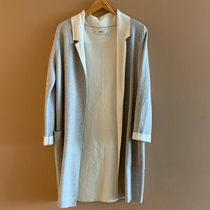 Zara long oversized sweater coat